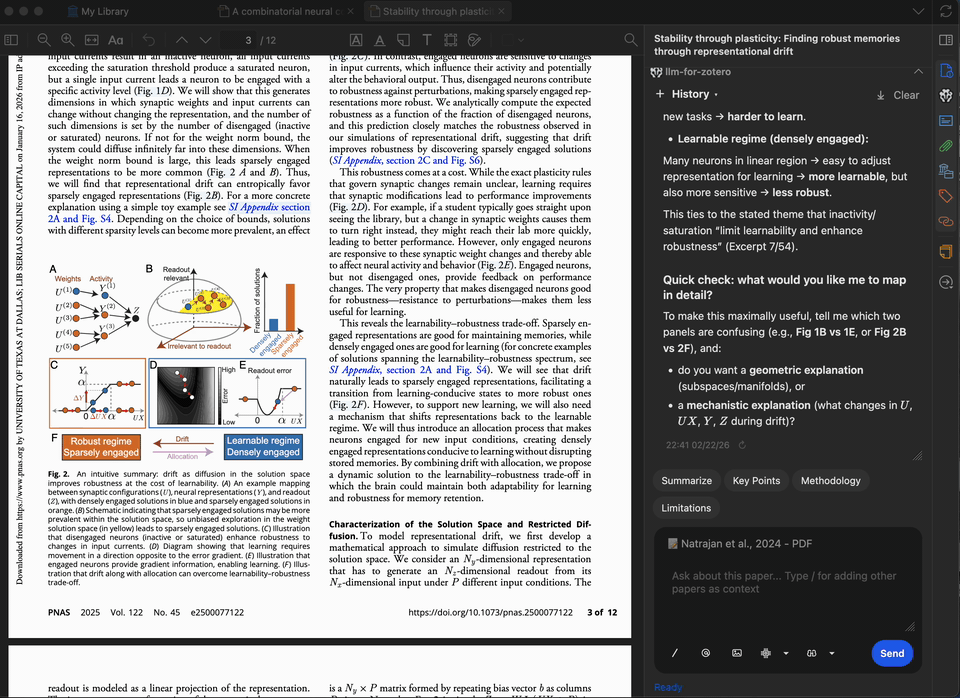 使用斜杠命令进行跨论文对比