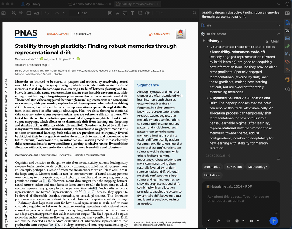 模型对选中文本进行解释
